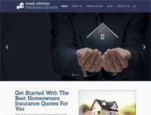 Tablet Screenshot of homeownersinsurance-quotes.org